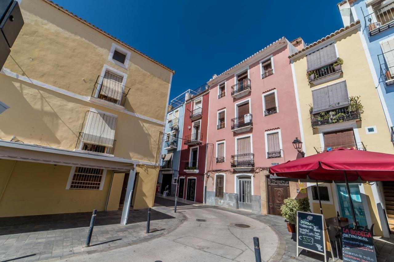 Ferienwohnung La Vila Es Vella - El Trencall Del Maror Villajoyosa Exterior foto
