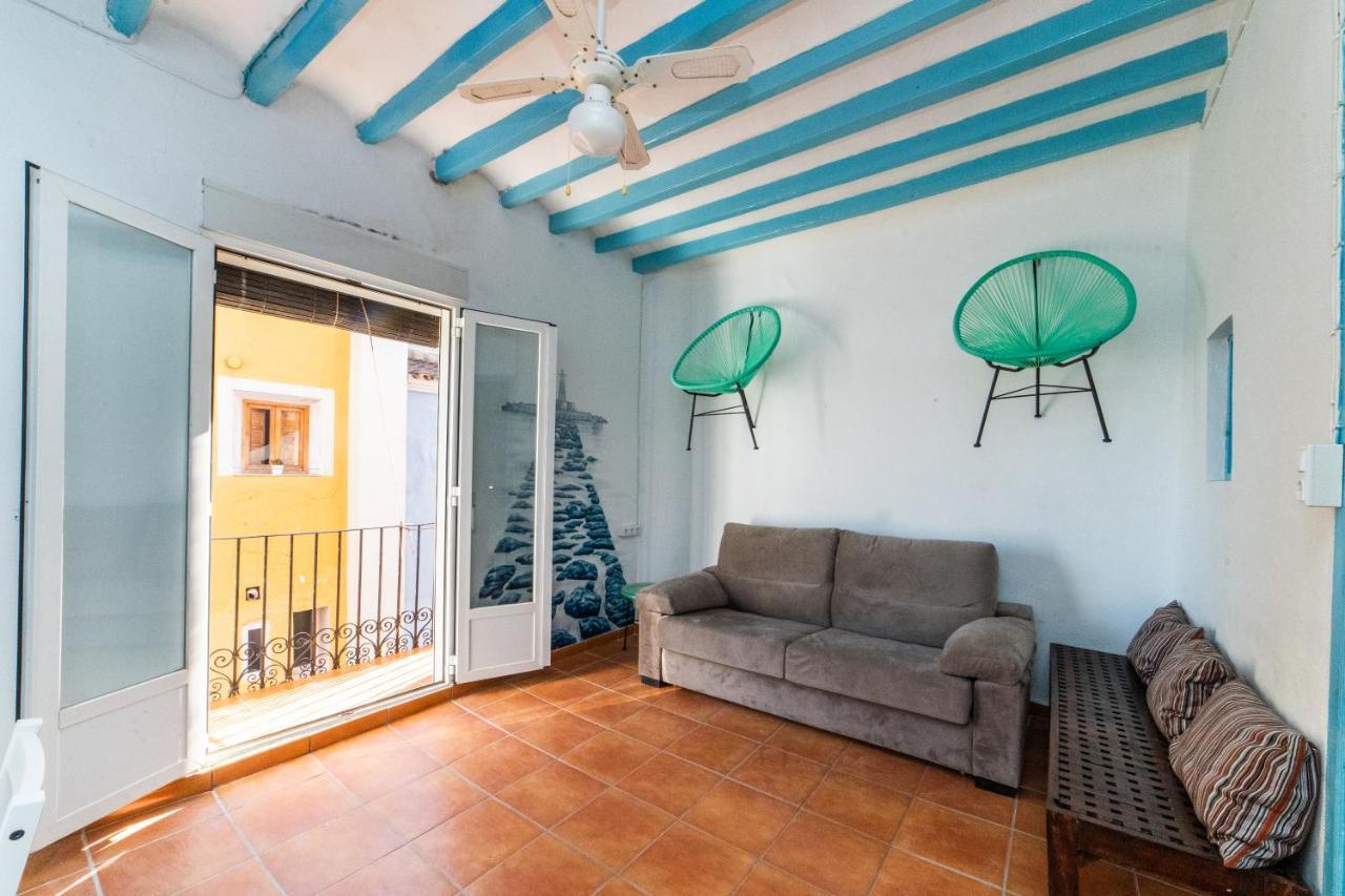 Ferienwohnung La Vila Es Vella - El Trencall Del Maror Villajoyosa Exterior foto